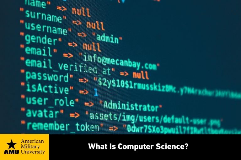 what-is-computer-science computer science code on computer screen